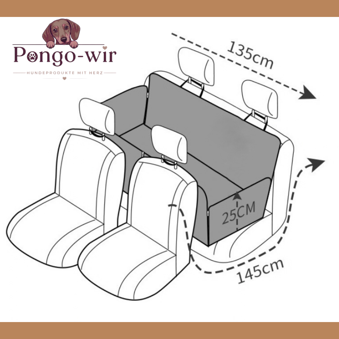 Pongo-wir-Autohundebett