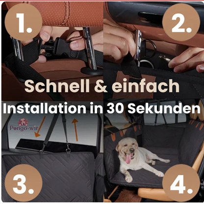 Pongo-wir-Autohundebett